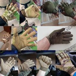 Luvas táticas de esportes ao ar livre para homens, luvas leves, treinamento, escalada, tiro, ciclismo, bicicleta, btb, ciclismo - Image 2