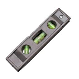 Nivelador de plástico, régua para medir nível de água, cor preta, 150*33*14mm - Image 1