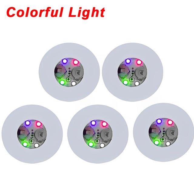 Conjunto de 5 Porta Copos Luminosos LED com Adesivos para Garrafa e 3 Modos de Iluminação - Ideal para Drinks em Casamentos, Festas e Decorações de Natal