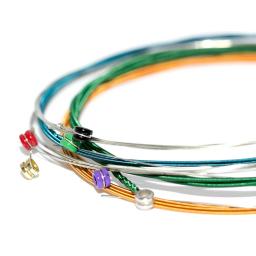 Orphee, conjunto de cordas para guitarra elétrica, super leve de liga de níquel com cores 009-042, conjunto de cordas elétricas para guitarra 1st-6th - Image 4