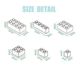 10 pçs peças de tijolo moc 2446 capacete compatível bloco de construção partícula diy montar criança quebra-cabeça cérebro brinquedo presente aniversário - Image 4