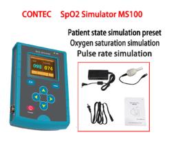 Simulador CONTEC MS100 SpO2, simulação de saturação de oxigênio de precisão de oxímetro de pulso - Image 4