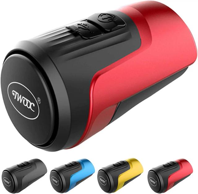 Buzina Elétrica BSSOK para Bicicletas com Alarme Antirroubo e Bateria Recarregável USB para MTB e Estrada