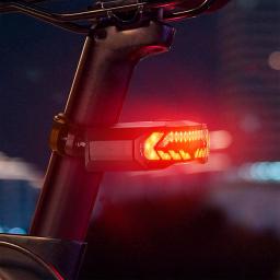 Smart Bike Tail Light com Alarme, Luz traseira anti-roubo, Detecção de freio, Segurança de ciclismo, Luz traseira para iluminação noturna - Image 2