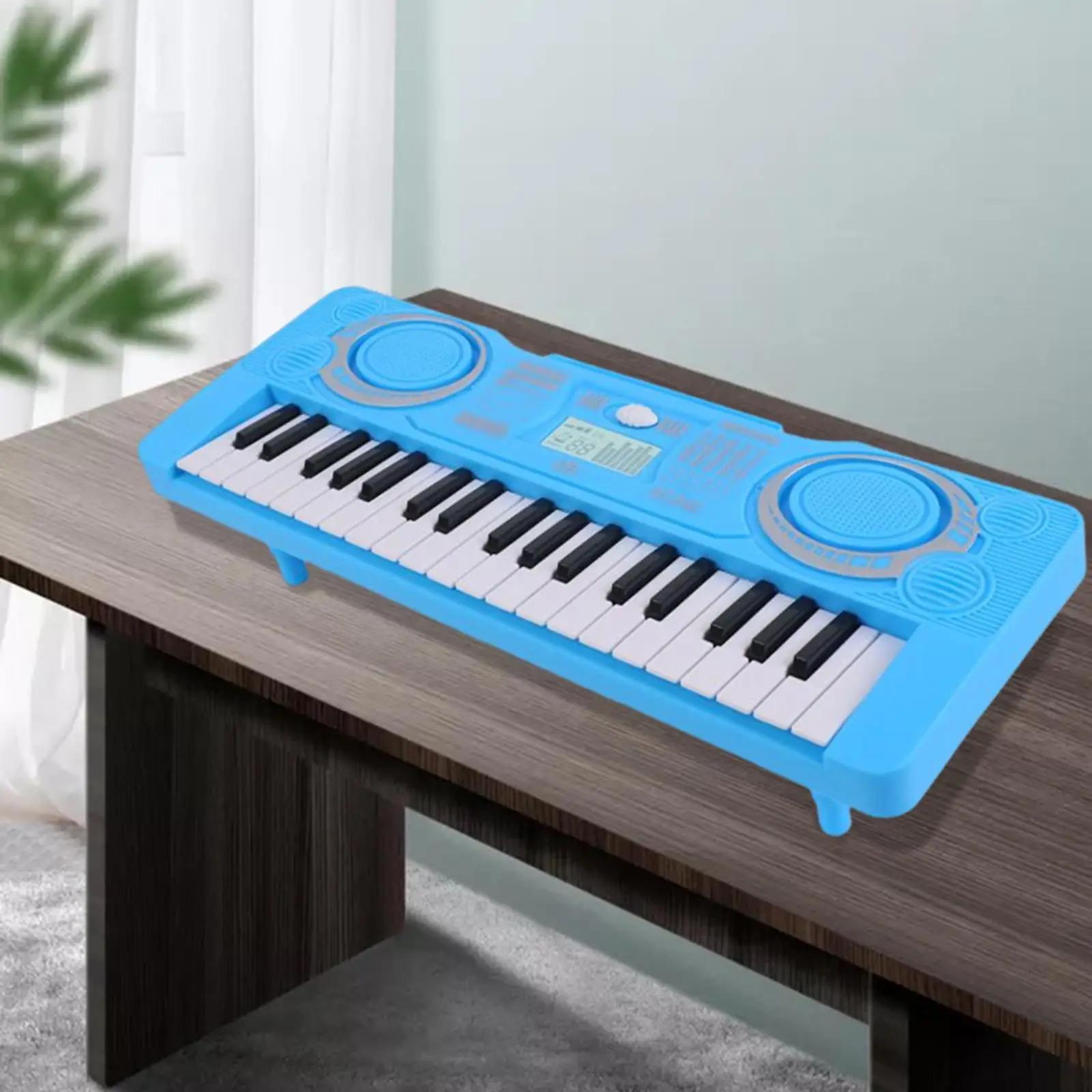 Piano elétrico portátil para casa, teclado digital, instrumento musical, 37 teclas - Image 1