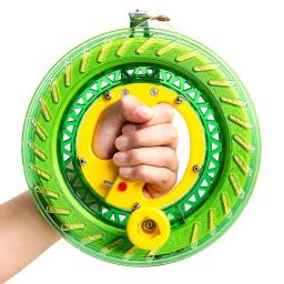 Kite Reel Winder Hand Grip Wheel, Flying Handle Tool, Linha de corda torcida, Outdoor Rodada Fying Kites, 200m - Image 1
