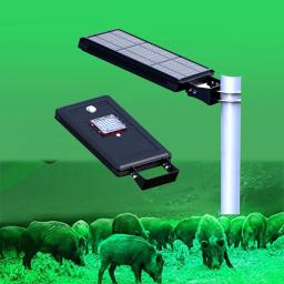 Acmeshine 2000lm estoque liga de alumínio solar javalis caça alimentador luz led iluminação com sensor movimento lâmpada rua ao ar livre - Image 2
