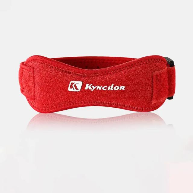 Suporte de Joelho Tendão Patelar Ajustável Absorção de Choque Compressão para Basquete