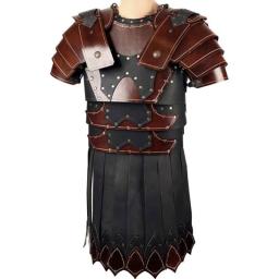 Medieval antigo grego legião romana gladiador couro do plutônio cuirass ombro peito armadura viking guerreiro cavaleiro cosplay traje larp - Image 4