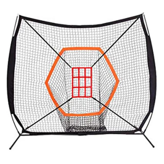 Prática Portátil de Beisebol com Backstop para Treinamento de Pitching e Batting