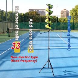 Pro Tennis Ball Dropping Machine, Velocidade e Altura Ajustável, Alimentador De Bola De Tênis, Máquina De Servir Automático, Exerciser Swing - Image 1