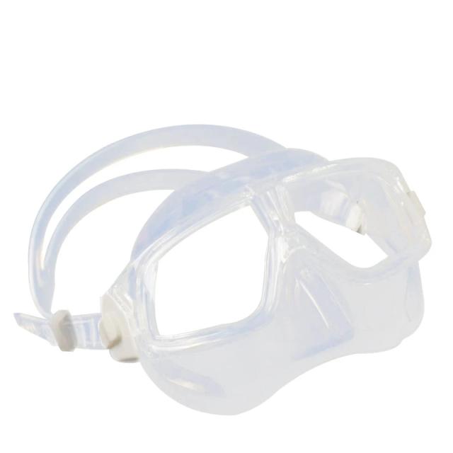 Máscara de mergulho com snorkel ajustável e lente antifog para experiências subaquáticas confortáveis