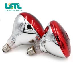 Lâmpada de aquecimento para répteis anfíbios Pet, preservação térmica, calor infravermelho Ray, Pet, gado, animais, 100 W, 150 W, 200 W, 275W, 220V - Image 1