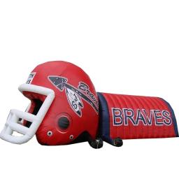 High School inflável futebol capacete, túnel para equipe, atacado - Image 1