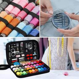 Multi-função Kits De Costura, Saco De DIY, Conjunto De Caixa De Ferramentas, Mão Quilting, Costura, Linha De Bordar, Acessórios - Image 3