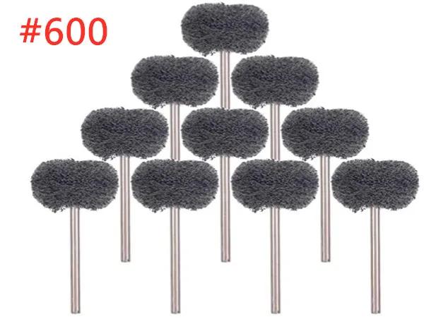 Nylon lustrando Polimento Roda, Mini Broca, Escova Abrasiva, Scouring Pads, Dremel Rotary Tool Acessórios, 2.35mm, 3mm Shank, 1 Saco - Image 1