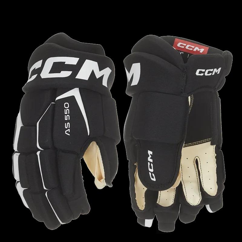 CCM-Luvas de Hóquei no Gelo para Adultos e Adolescentes, Protetores Adequado para Luvas de Patinação, AS 550 - Image 1