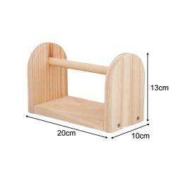 Suporte De Bola De Fio De Madeira, Dispensador De Fio, Carretéis, Armazenamento De Roscas De Bordado, Stand Rack, Portátil para Artes, Artesanato, Suprimentos De Malha - Image 6