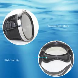 Profissional HD Mergulho Óculos para Homens, Máscaras De Mergulho Subaquático, Óculos De Pesca E Natação, Equipamentos De Esportes Aquáticos - Image 4