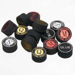Moori pontas de taco de bilhar 9 jogo de bola 14 mm q/m/s (opcional) dicas de couro acessórios de haste de bilhar - Image 3