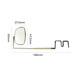 Espelho retrovisor para Riding Enthusiast, Óculos, Óculos, Ferramenta de equitação, ciclismo, acessórios, 360 graus - Image 6