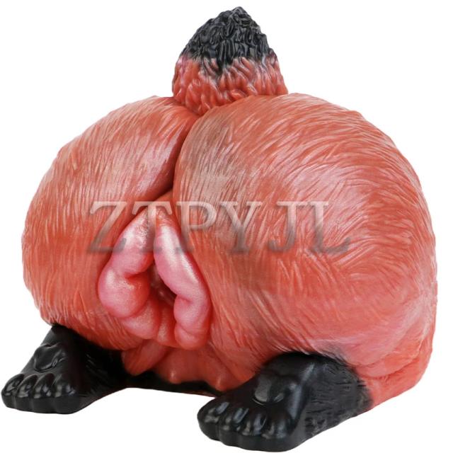 Animal Invertido Silicone Avião Copo Simulação Raposa Nádega Sucção Masculina 18+