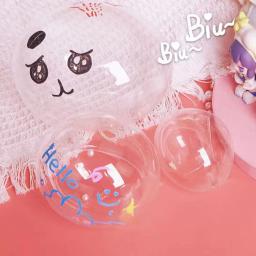 1Meter Blowable DIY Artesanato Descompressão Brinquedo Sticky Ball Bubble Tape Fita Dupla Face com Lantejoulas Fita Soprando - Image 5