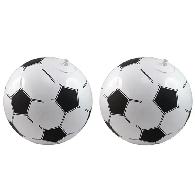 Bola de Futebol Elástica para Crianças em PVC - Alta Qualidade para Treinamento e Jogos (Kit com 2 Peças)
