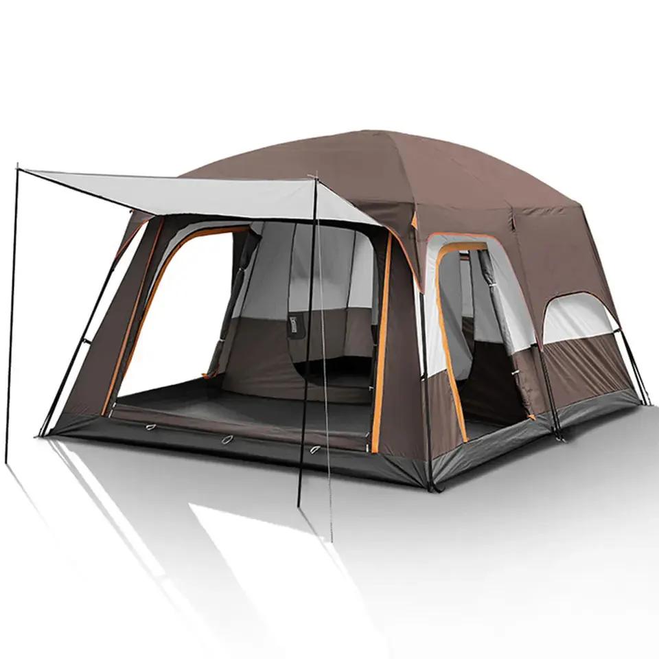 Barraca de acampamento ao ar livre, barraca do curso da família, proteção UV, 2, 4, 6, 8 pessoas, tendas luxuosas, venda direta da fábrica, venda quente - Image 1