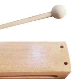 Brinquedo Instrumento Musical com Malho, Bloco De Ritmo De Madeira, Fácil De Usar, Presentes De Aniversário, Estudo, Quarto, Sala De Estar, Escola, Crianças - Image 5