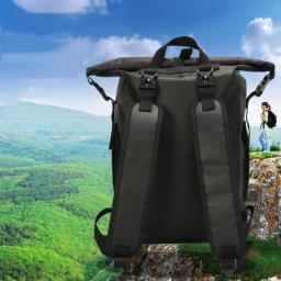 Impermeável Dry Bag Mochila para Caiaque, Roll Top Flutuante Outdoor Sack, Boating Sailing Rafting Camping, 25L - Image 3