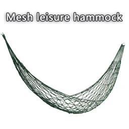 Malha grossa Camping Hammock, Corda De Nylon, Único, Outdoor Supplies - Image 3