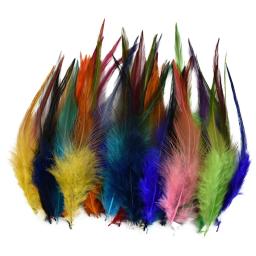Penas De Faisão Coloridas Para Decoração Artesanato, Dream Catcher, Natural, Galo, Frango, Carnaval, Acessórios De Artesanato, 20Pcs por Lote - Image 2