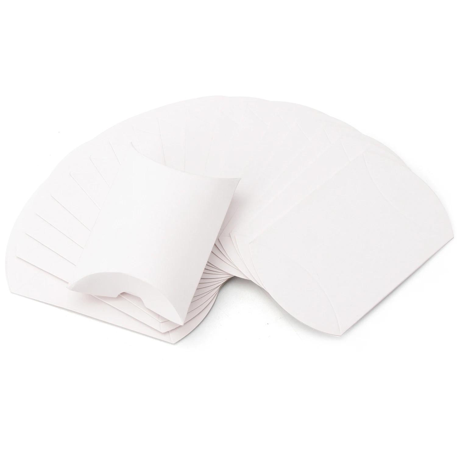 Caixa De Embalagem De Lenço De Seda Pequena Caixa, Dobrável De Papel, Caixa De Presente De Doces Travesseiro, Feriado De Casamento, Natal, DIY - Image 1