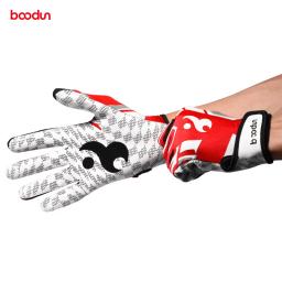 1 par profissional luvas de rugby dedo cheio anti derrapante gel beisebol luvas de futebol americano ao ar livre luvas esportivas para homens - Image 3