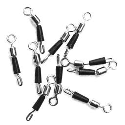30pcs Equipamento De Pesca Conector Alimentador Acessórios De Pesca Giratória Snaps Para Carpa Carpa Pesca Quick Change Alimentador Swivels Método - Image 2