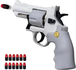 Automático Revolver Dart Bullet Toy Gun Lançador mecânico Pistola de tiro contínuo, CS arma ao ar livre para criança e adulto, ZP5 357 - Image 5