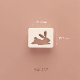 Moldes para Forma de Animais para Jóias, Wagashi, Brincos, Biscoito, Cortadores de Argila, Pássaro, Coelho, Gato, Brinco DIY, Pingente, Ferramentas de Argila - Image 6