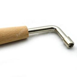 Lira harpa tuning chave clássico lira harpa tuner chave de ajuste alça de madeira ferramenta interior 4*4mm chave - Image 4