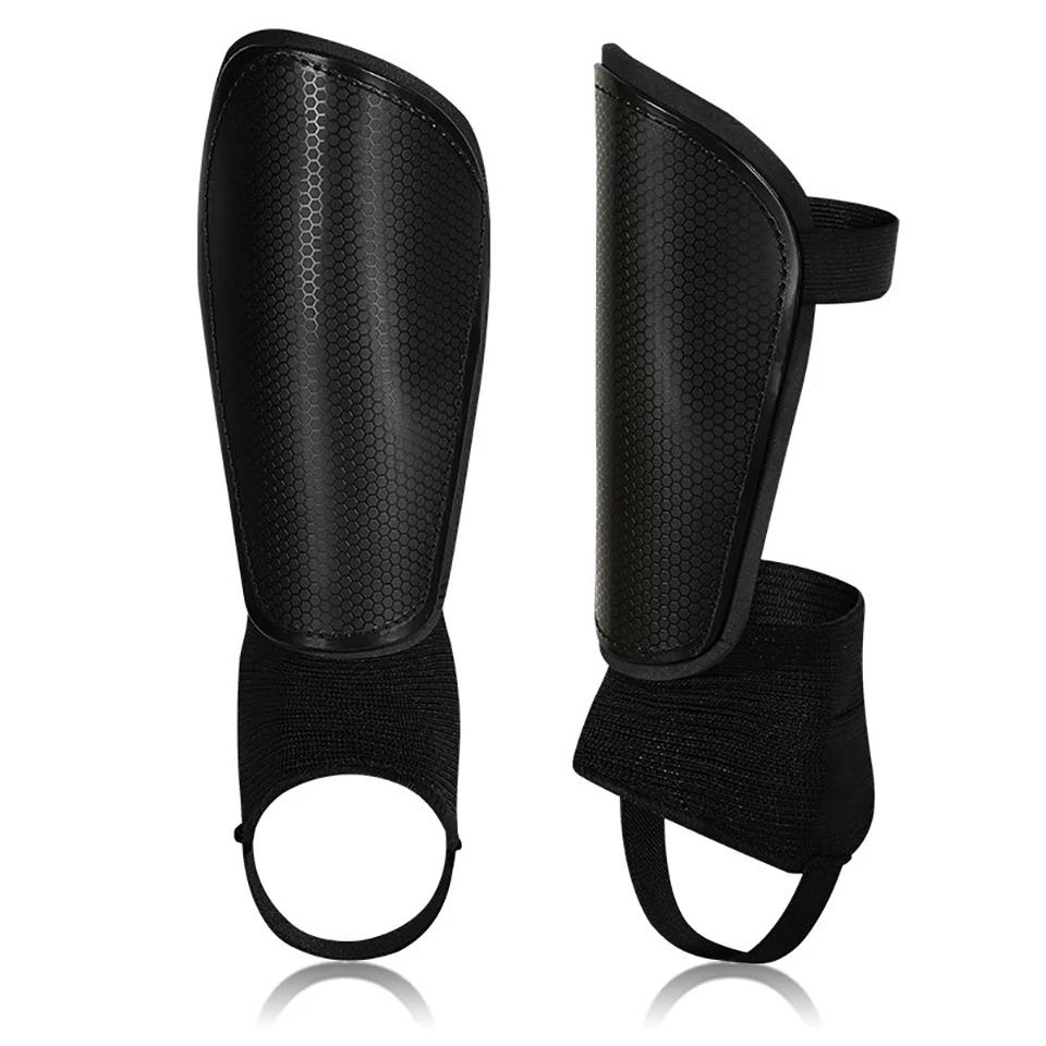 Loogdeel Soccer Shin Guard, protetor de tornozelo, alças ajustáveis, equipamento protetor de futebol para crianças, jovens, adultos, novo, 1 par - Image 1