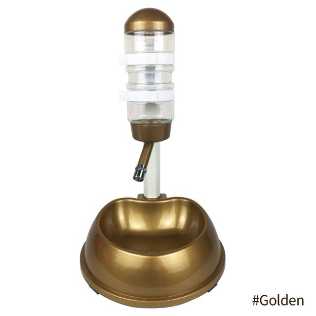 Dispensador Automático de Água e Comida para Cães e Gatos com Tigela Ajustável