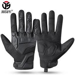 Luvas Táticas Respiráveis para Homens, Esporte ao Ar Livre, Caça, Paintball, Combate, Caminhada, Trabalho, Bicicleta, Equipamento de Proteção, Anti-Skid - Image 1