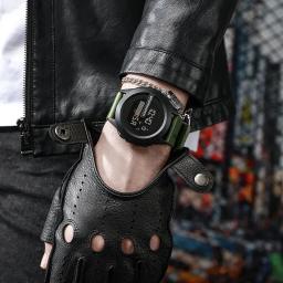Homens esporte led relógios marca superior relógio digital multi-funcional de borracha homem fitnes atleta cronometragem relógio eletrônico - Image 5