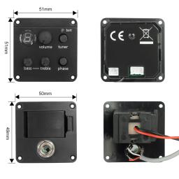 Sistema De Preamp De Guitarra Acústica, Amplificador De Guitarra De Som Ajustável, ISYS + EQ - Image 6