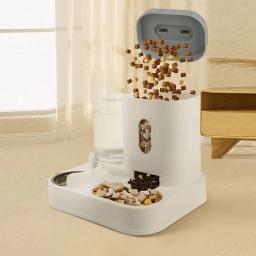 Alimentadores automáticos do animal de estimação para o gato e o cão, Dispensador de grande capacidade - Image 2