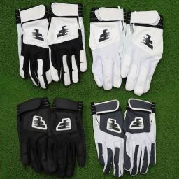 Luvas de couro para homens e crianças, Luvas esportivas Pro Grip, rebatidas de beisebol e softbol, jovens e jovens adultos, drop shipping - Image 1