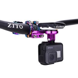 ZTTO-Bicicleta Stem Computador Mount Camera, GPS, GoPro Sports Cam, Lanterna Suporte, Freqüência Cardíaca, Bicicleta de Estrada, MTB, Garmin, Bryton - Image 2