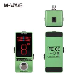 M-VAVE Precision Tuner Pedal, Display LED, Pedal de Efeito Guitarra com True Bypass para Baixo Cromático, Guitarra Elétrica - Image 3