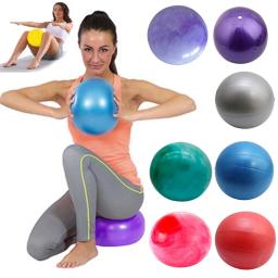 Yoga bola para equilíbrio exercício, ginásio Fitness, bola de Pilates, treino indoor, ginásio núcleo, novo, 25cm - Image 1