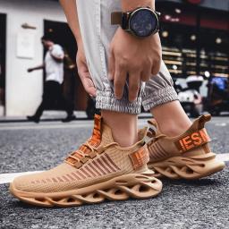 Tênis casual de malha respirável para homem, tênis masculino para aumento de altura, sapatos da moda, tamanhos 39-46, masculino adulto - Image 5